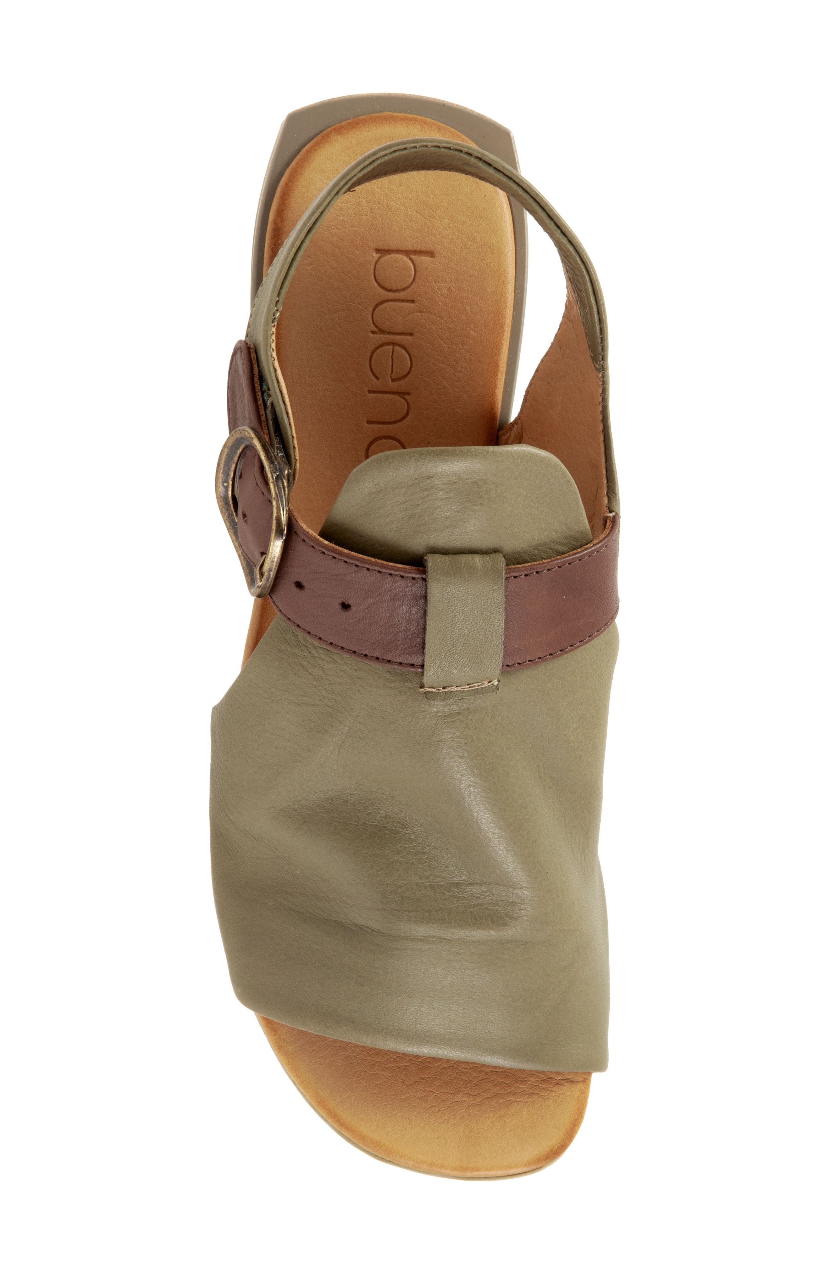 Ava Buckle Sandal, Alternate, color, SAGE
