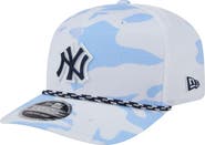 New Era Men's New Era  White New York Yankees Camo Rope 9SEVENTY Adjustable Hat