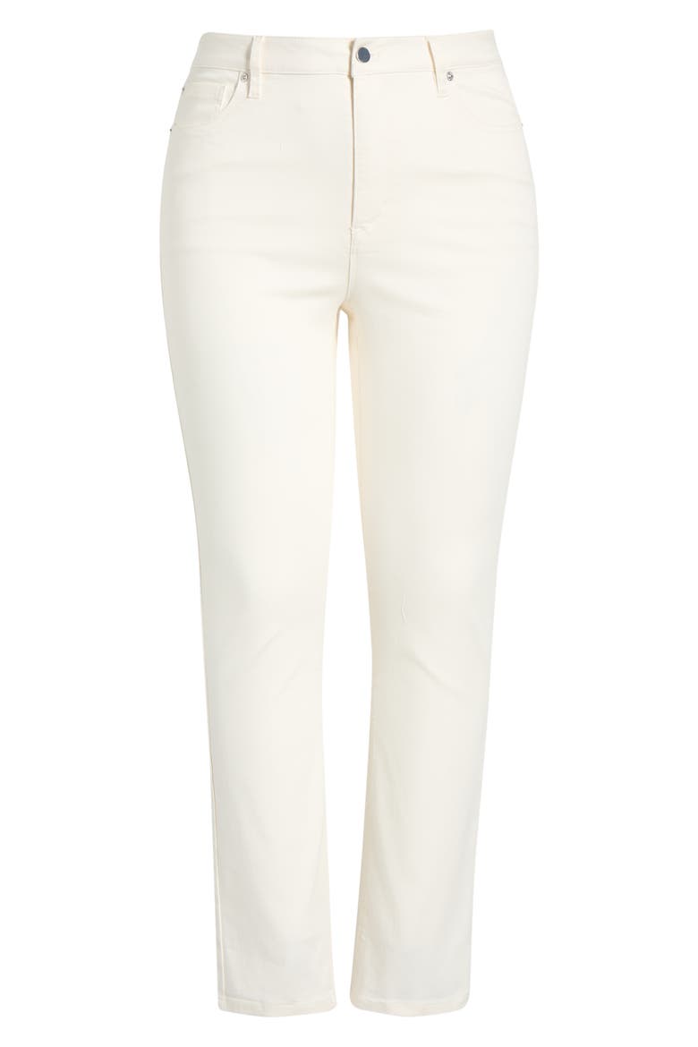 Leo Straight Leg Jeans, Alternate, color, WHITE DOVE