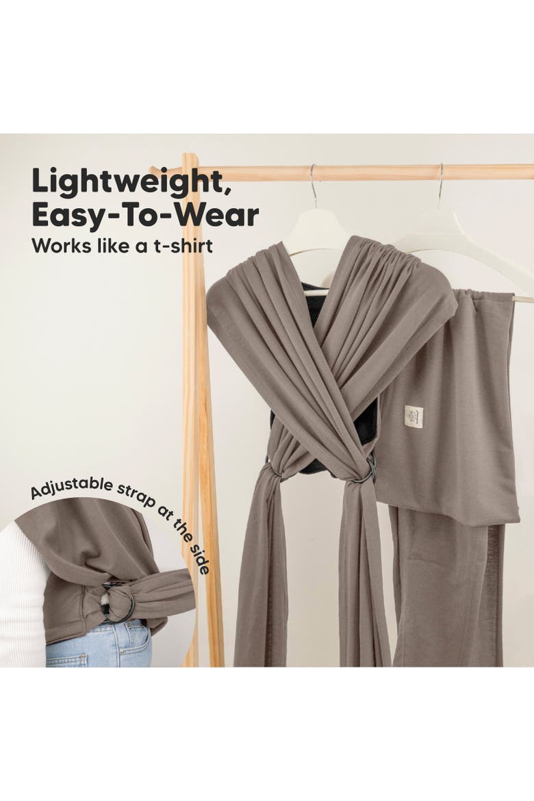 D-Lite Wrap Carrier, Alternate, color, Copper Gray