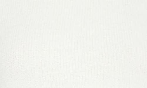 City Chic Bow Back Bell Sleeve Sweater In White