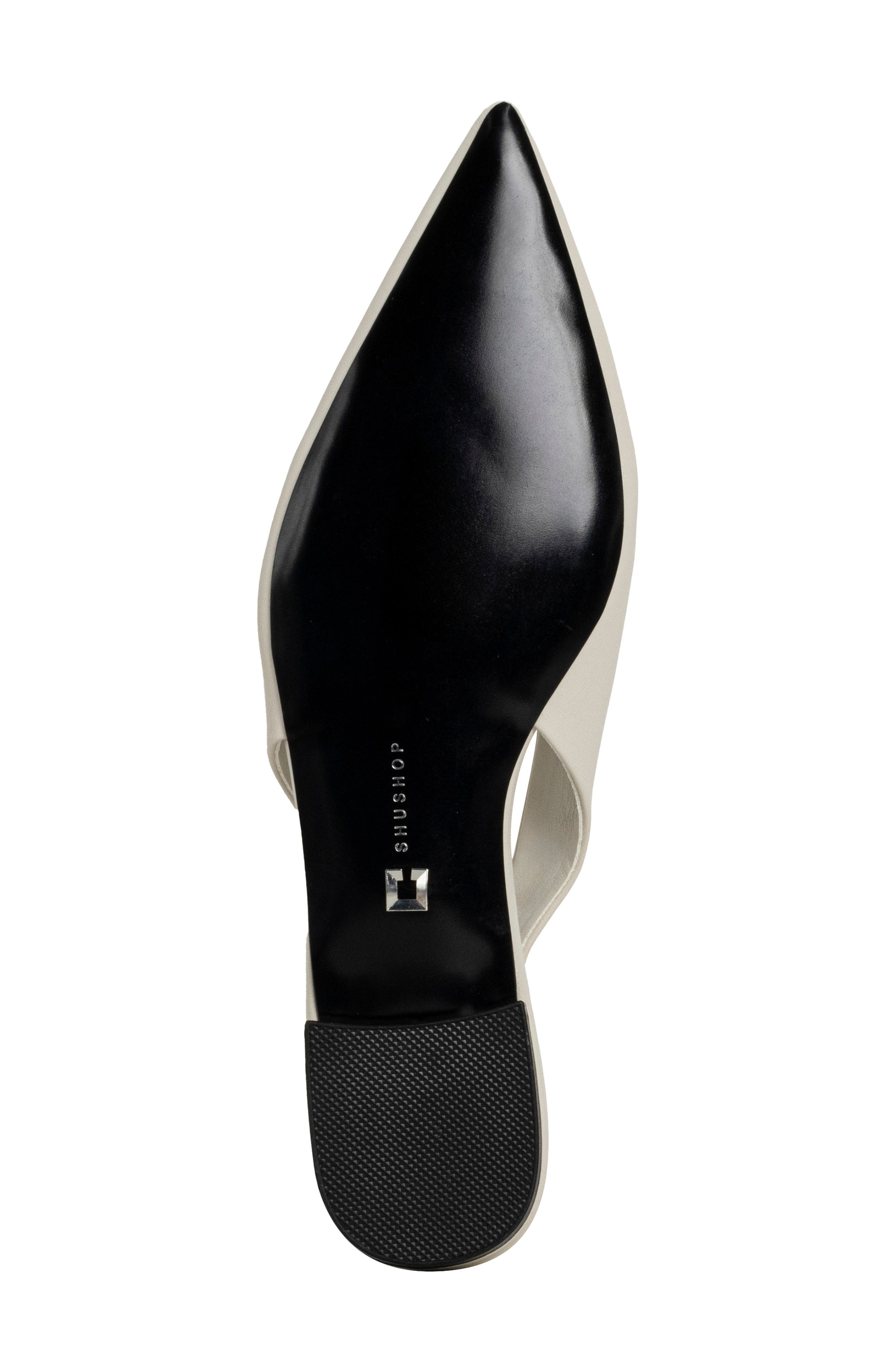 Amelia Slingback Flat, Alternate, color, BONE