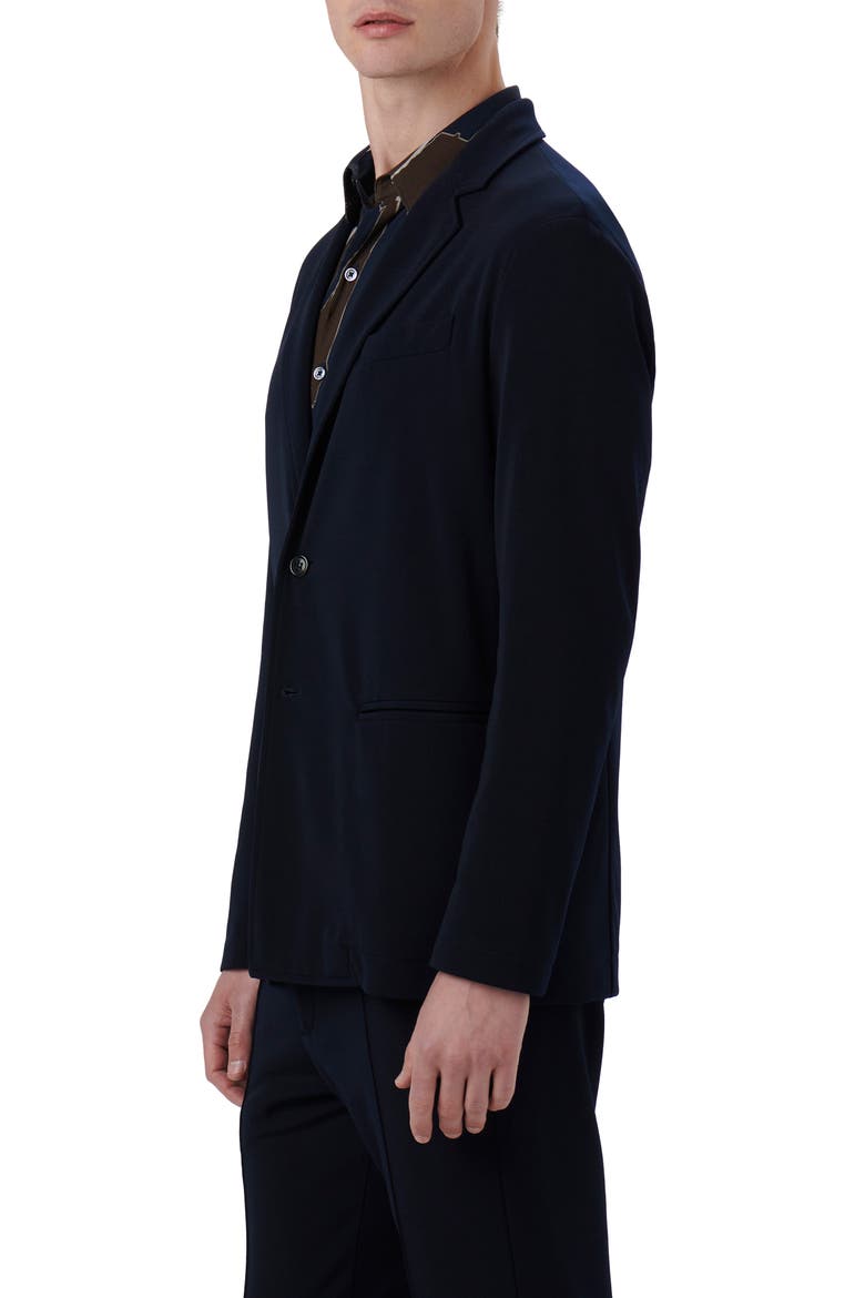 Knit Blazer, Alternate, color, NAVY