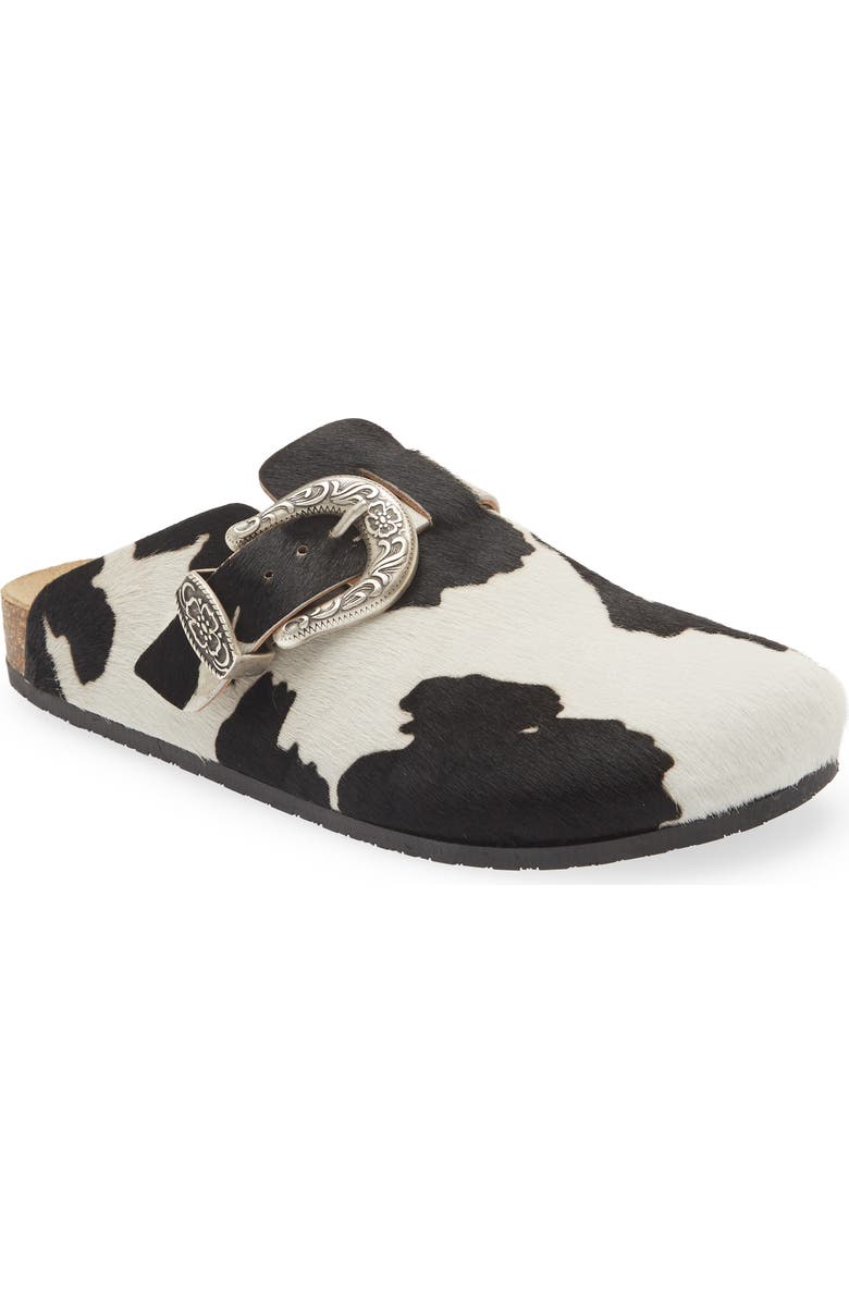 Brother Vellies Greg Genuine Calf Hair Clog, Main, color,