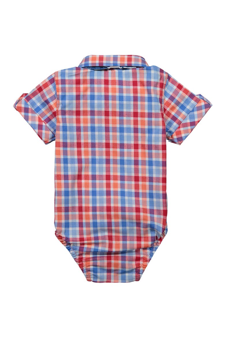 Bodysuit, Shorts & Bow Tie Set, Alternate, color, LIGHT BLUE
