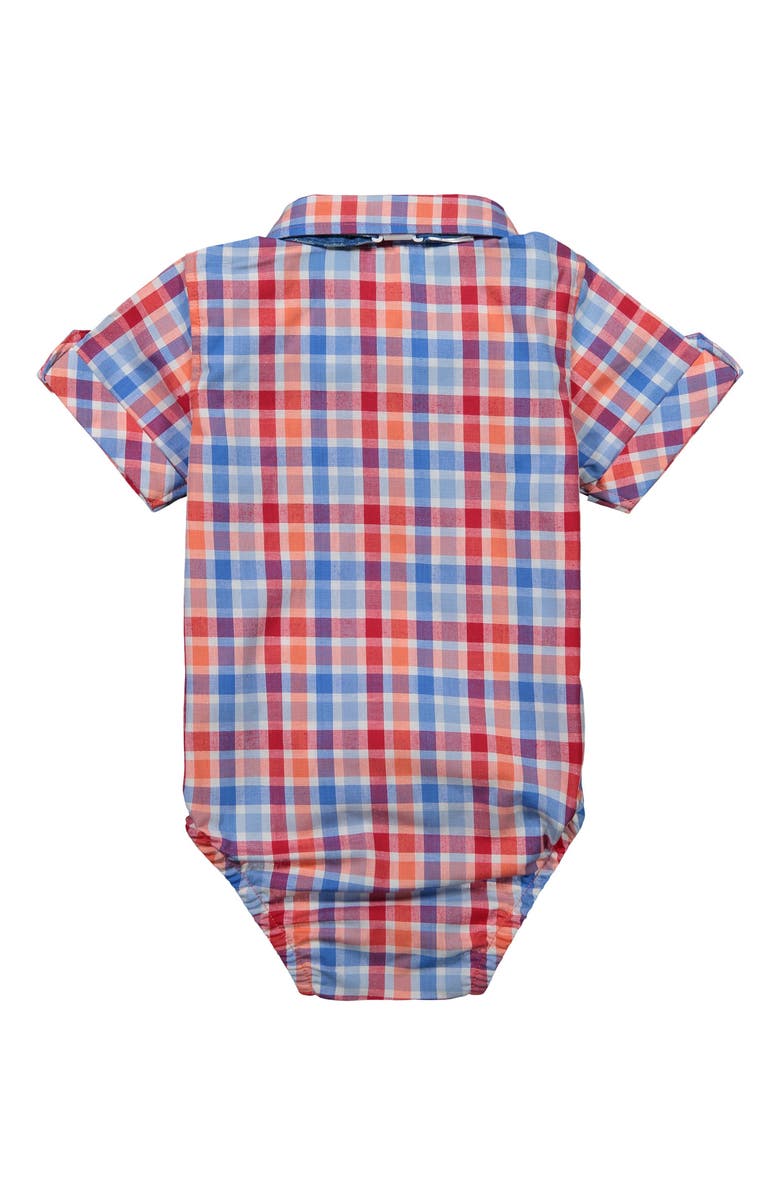 Andy & Evan Bodysuit, Shorts & Bow Tie Set, Alternate, color,