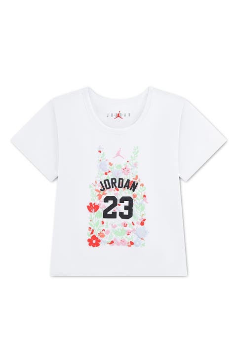 Kids' Floral Jersey T-Shirt (Big Kid)