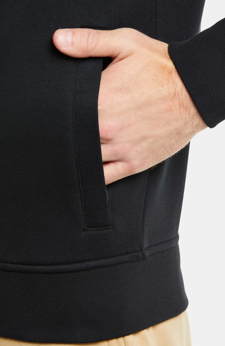 Lacoste Solid Zip Hoodie, Alternate, color, 