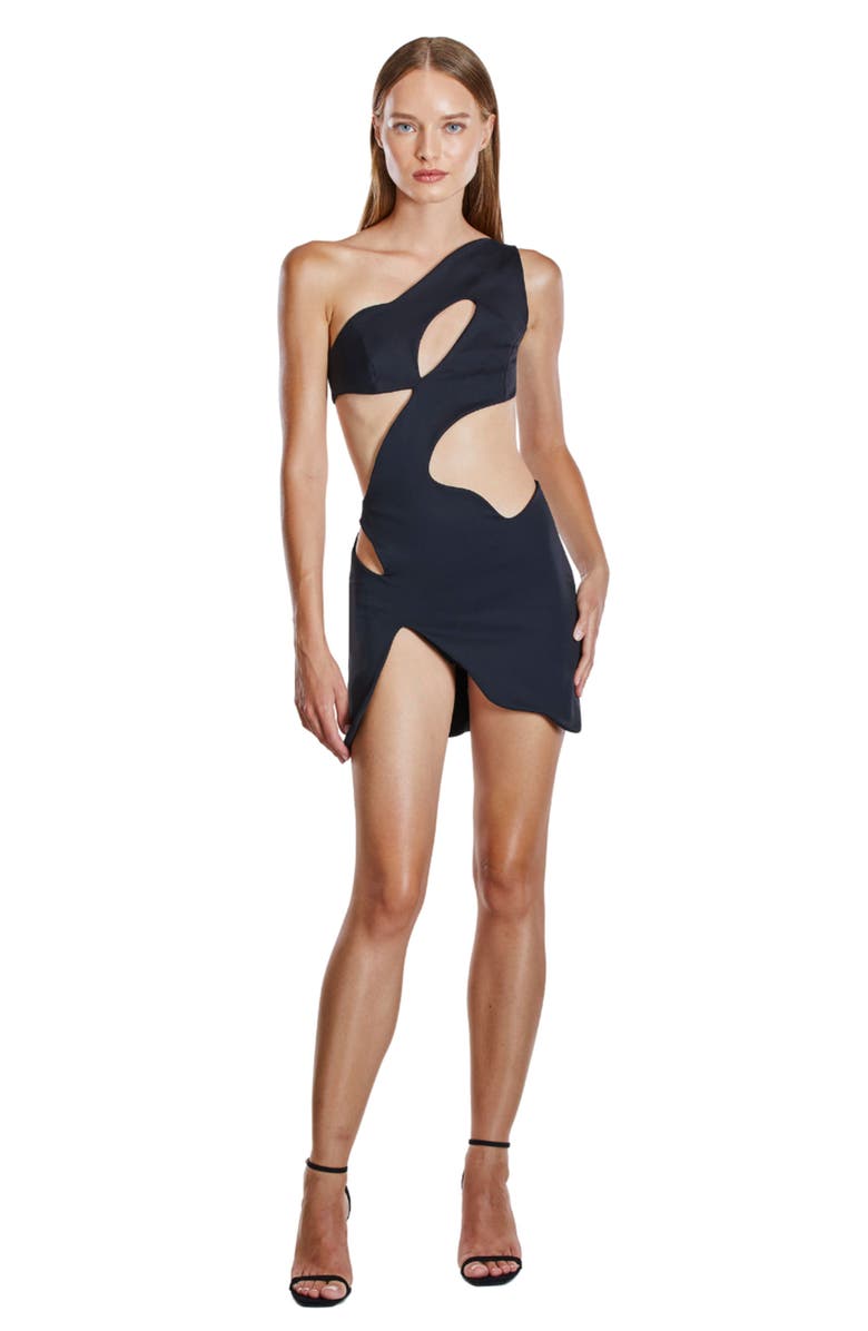 Mother of All Swan Mini Dress, Main, color,