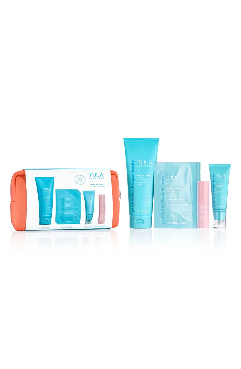 TULA Skincare Ready, Set, Glow No Filter Skin Care Set, Alternate, color, 