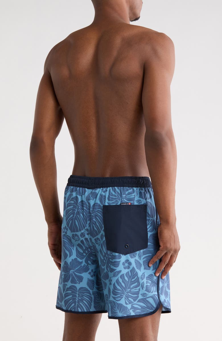 Quiksilver Sea Scallop Swim Trunks, Alternate, color, Blue Shadow