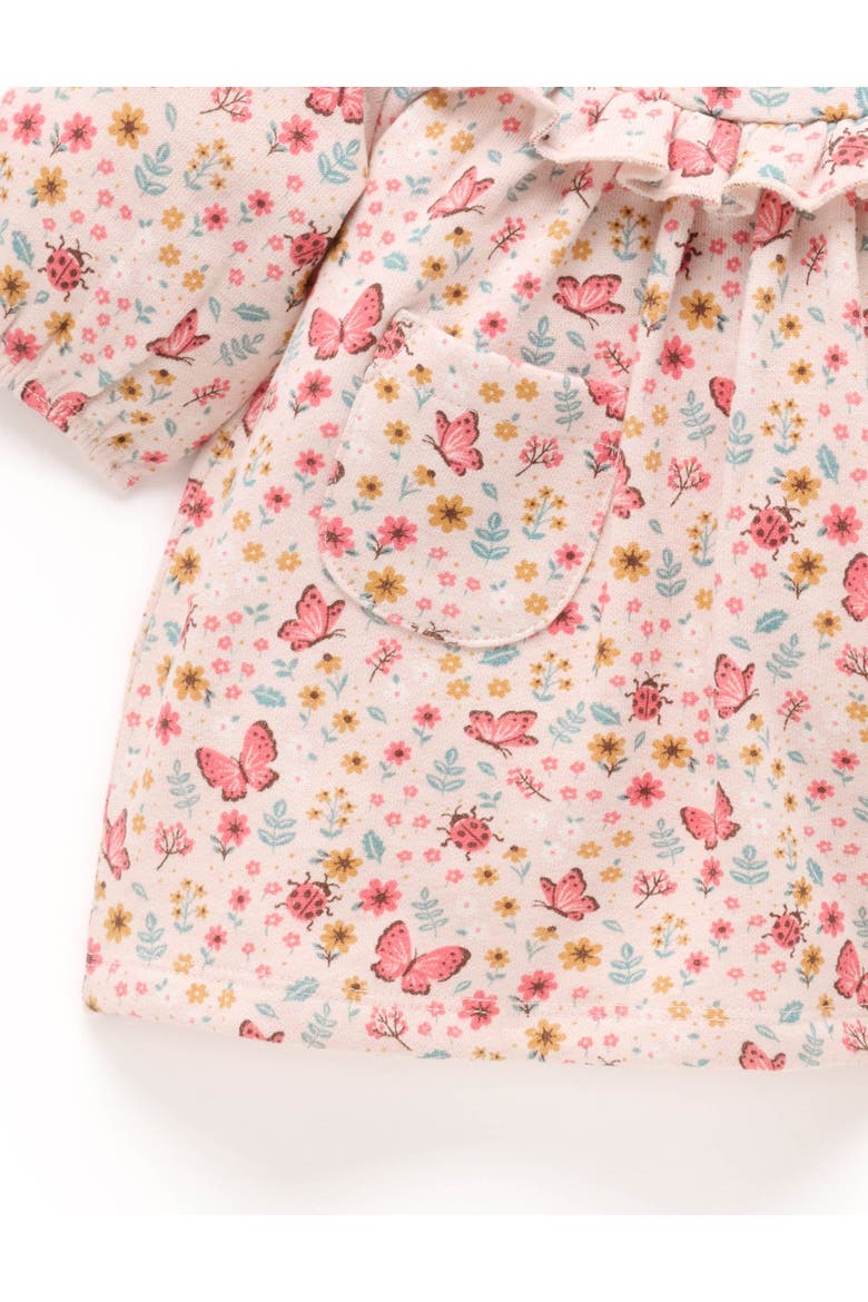 Cosy Dress with Leggings, Alternate, color, Butterfly Print