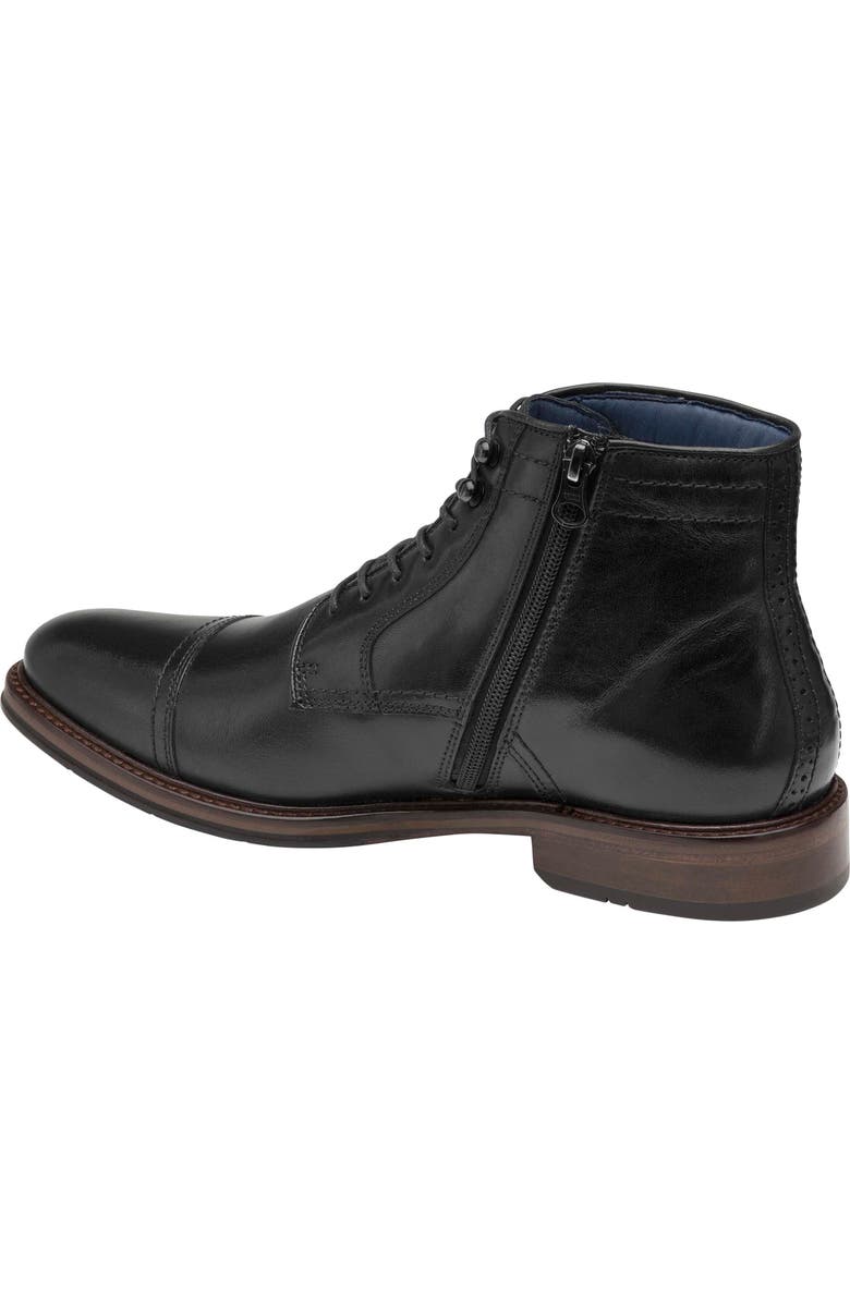 Johnston & Murphy Raleigh XC Flex Cap Toe Boot, Alternate, color, Black