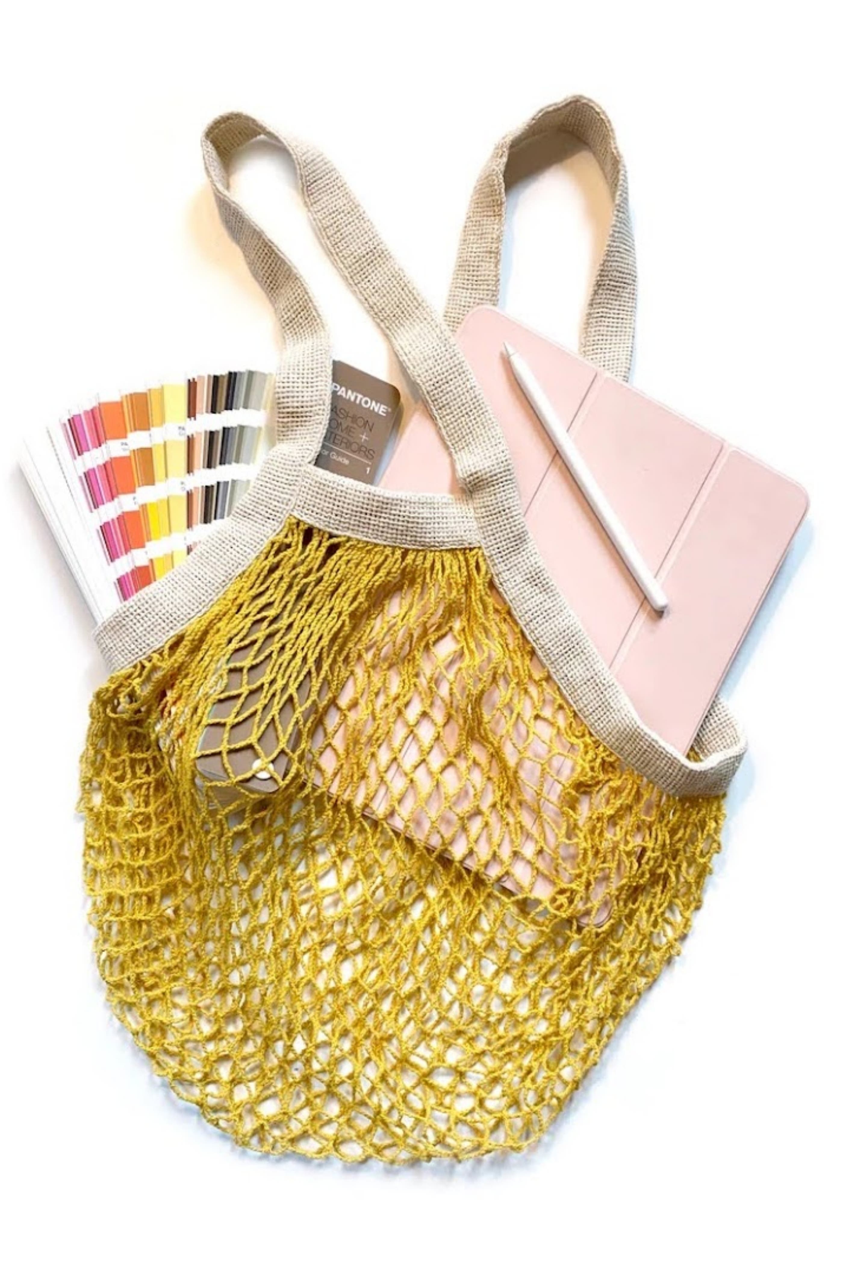The French Market Bag, Alternate, color, Yolk