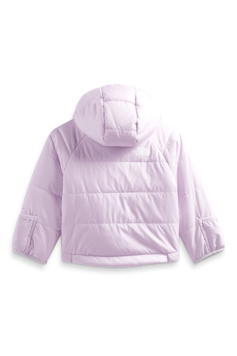 Kids' Perrito Reversible Water Repellent Hooded Jacket, Alternate, color, LAVENDER FOG