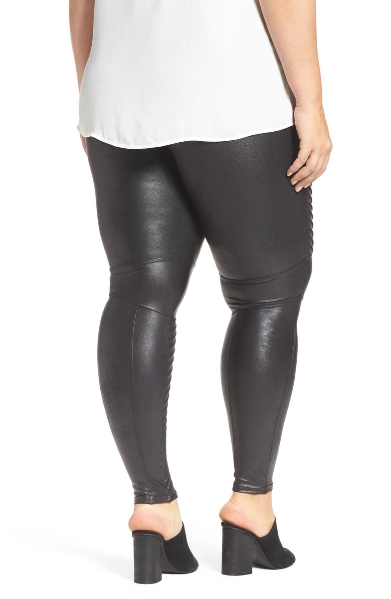 SPANX<sup>®</sup> High Waist Moto Leggings, Alternate, color,