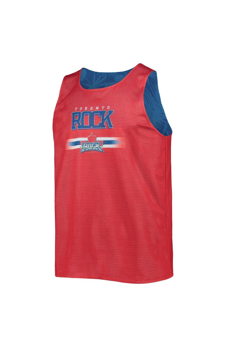FOCO Men's FOCO Blue/Red Toronto Rock Reversible Mesh Tank Top, Alternate, color, Blue
