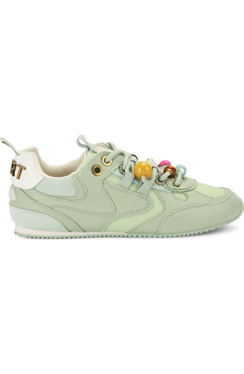 Kurt Geiger London Kurt Bead Slim Runner Sneaker, Main, color, Light/ Pastel Green