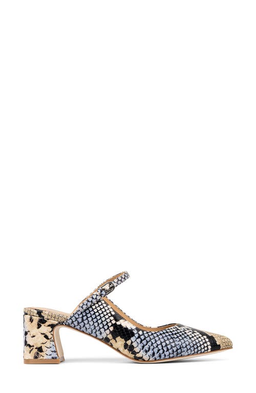 Donald Pliner Pointed Toe Mule In Denim