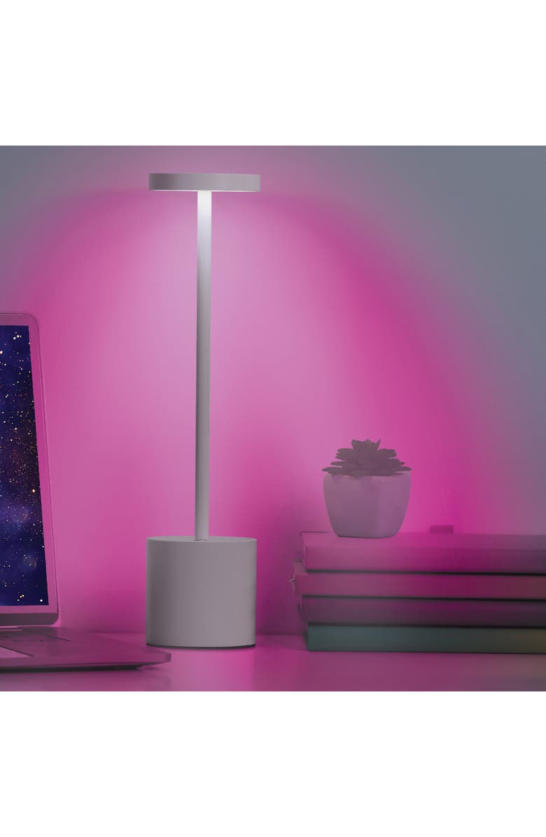 MERKURY INNOVATIONS Metal LED Touch Lamp, Alternate, color,