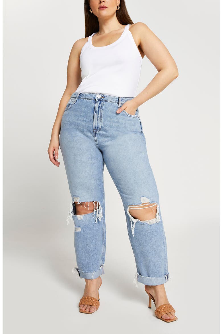 '90s Rib Tank, Alternate, color, WHITE