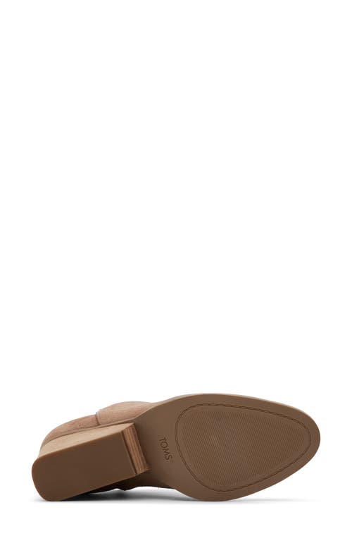 Toms Hadley Wedge Bootie In Brown