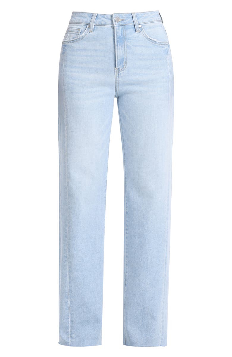 Bayeas High Waist Straight Leg Jeans, Alternate, color, Iceveil