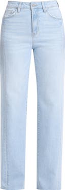 Bayeas High Waist Straight Leg Jeans