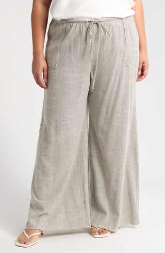 Stripe Wide Leg Pants