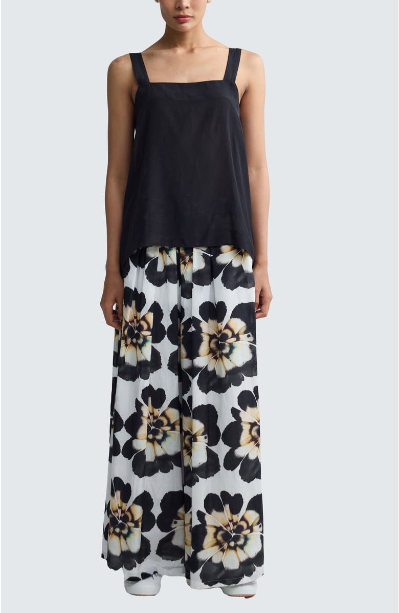 LUUKAA Lorena Minimalist Square-Neck Top, Alternate, color,