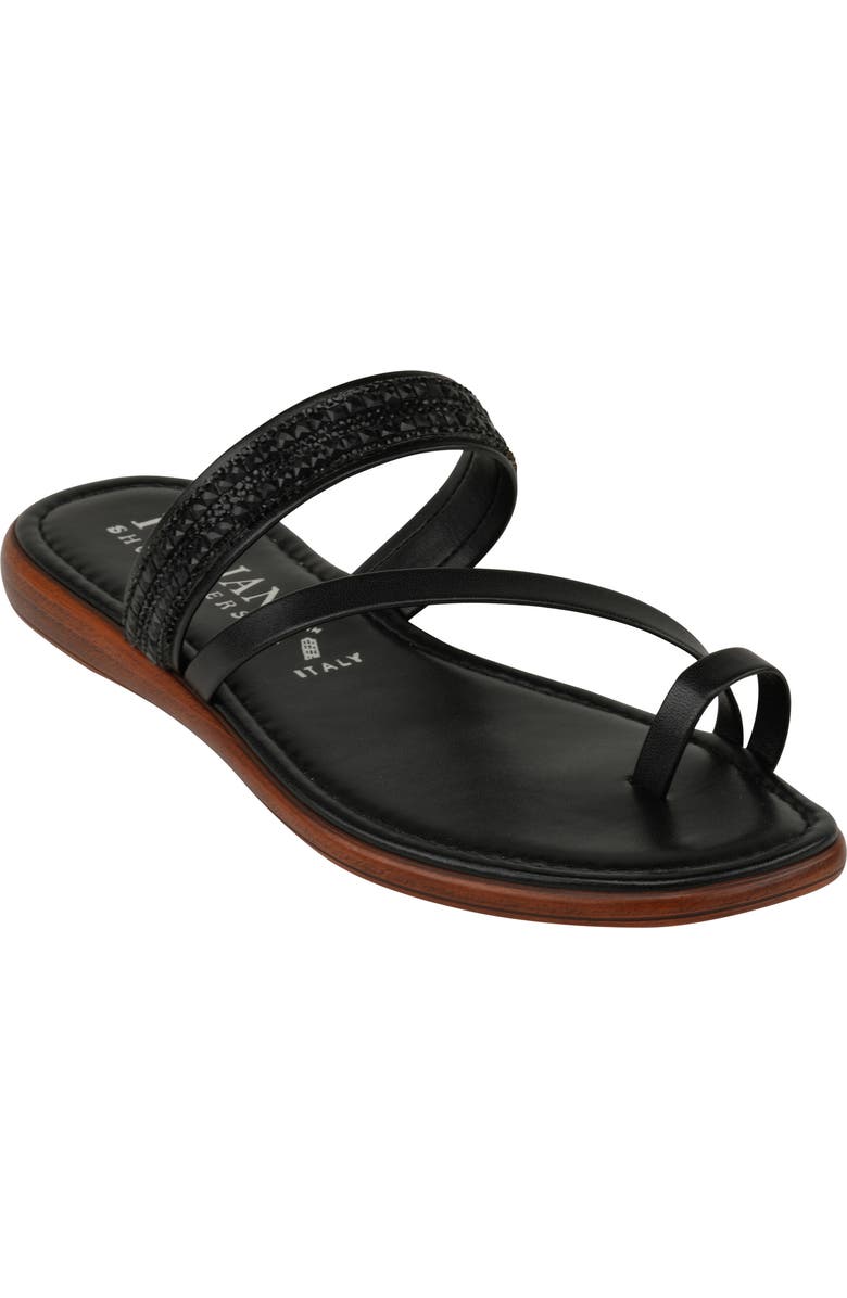 ITALIAN SHOEMAKERS Mavis Loop Toe Sandal, Main, color,