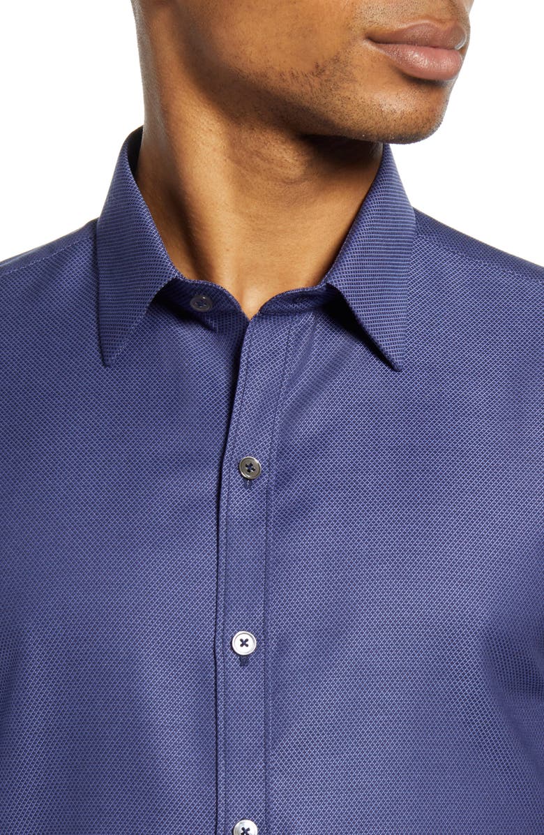 Zachary Prell Yager Micro Print Button-Up Shirt, Alternate, color, 