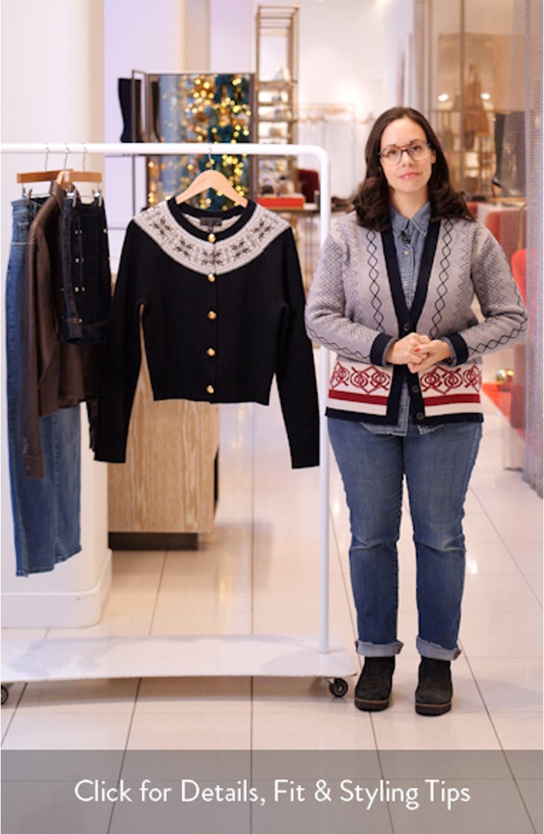 Josefa Cashmere Cardigan, sales video thumbnail