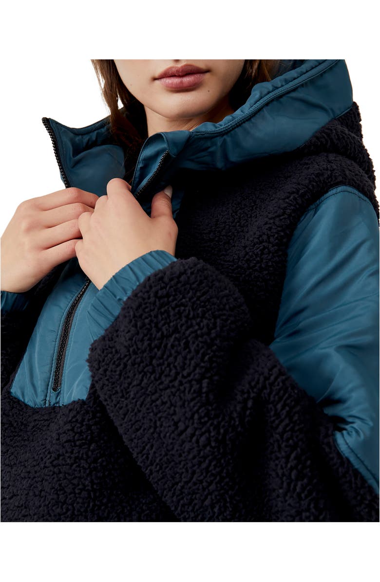 FP Movement by Free People Lead the Pack Fleece Hooded Pullover, Alternate, color, 