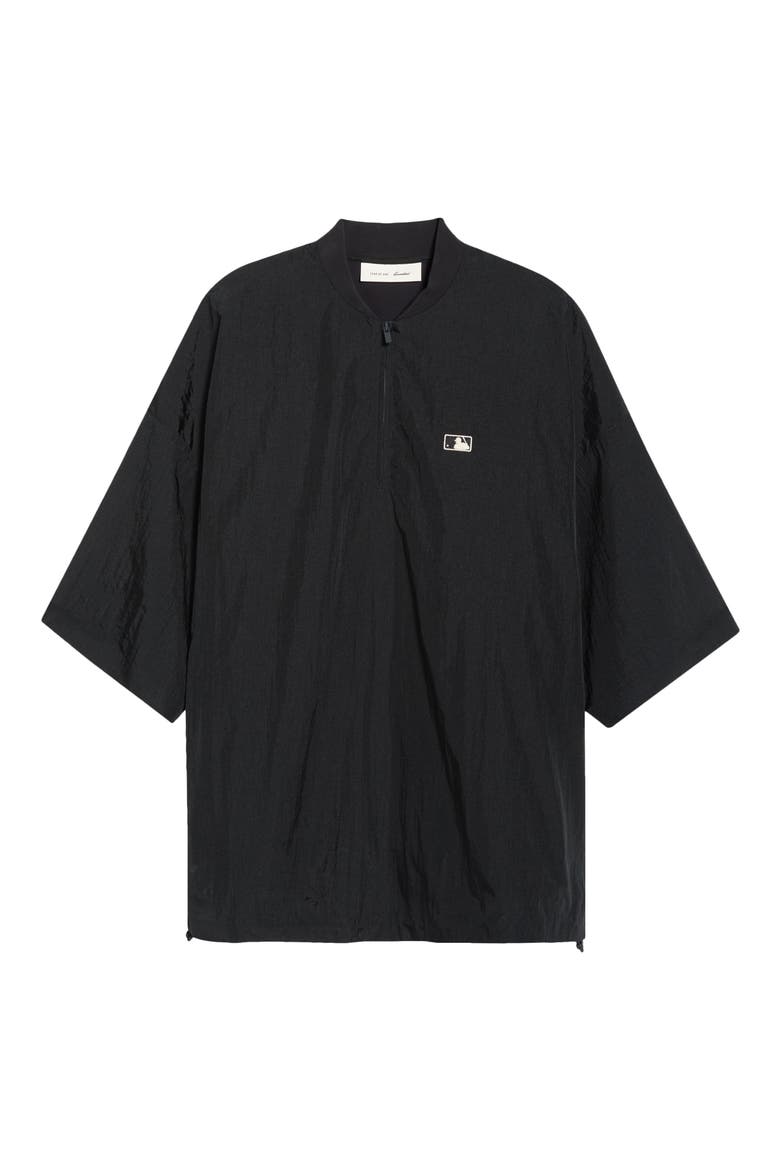 MLB Three-Quarter-Sleeve Pullover, Alternate, color, BLACK