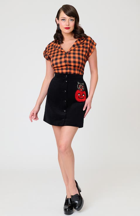 1960's Corduroy Mini Skirt