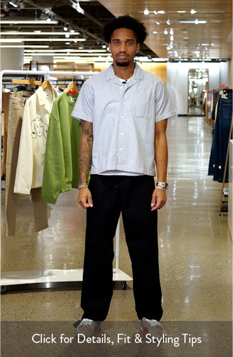 Reducer Woven Cotton Camp Shirt, sales video thumbnail