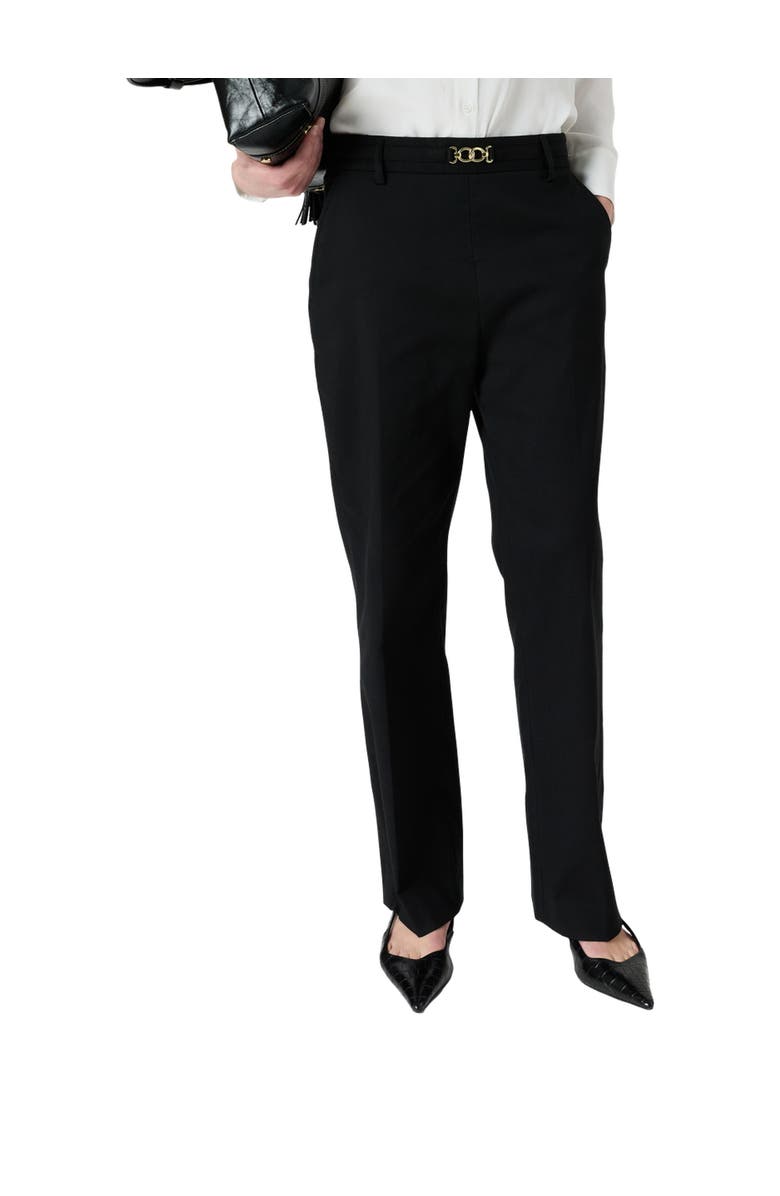 GERARD DAREL Athea Straight Leg Pants, Main, color, Black