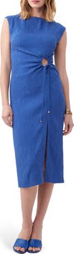 Trina Turk Evelyn Sheath Midi Dress