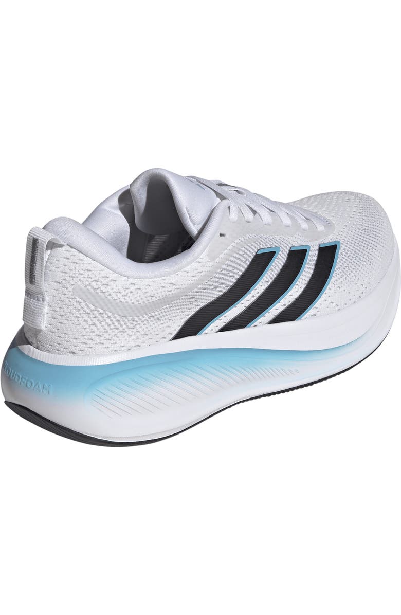 adidas Response Pace Sneaker, Alternate, color, White/ Black/ Clear Blue