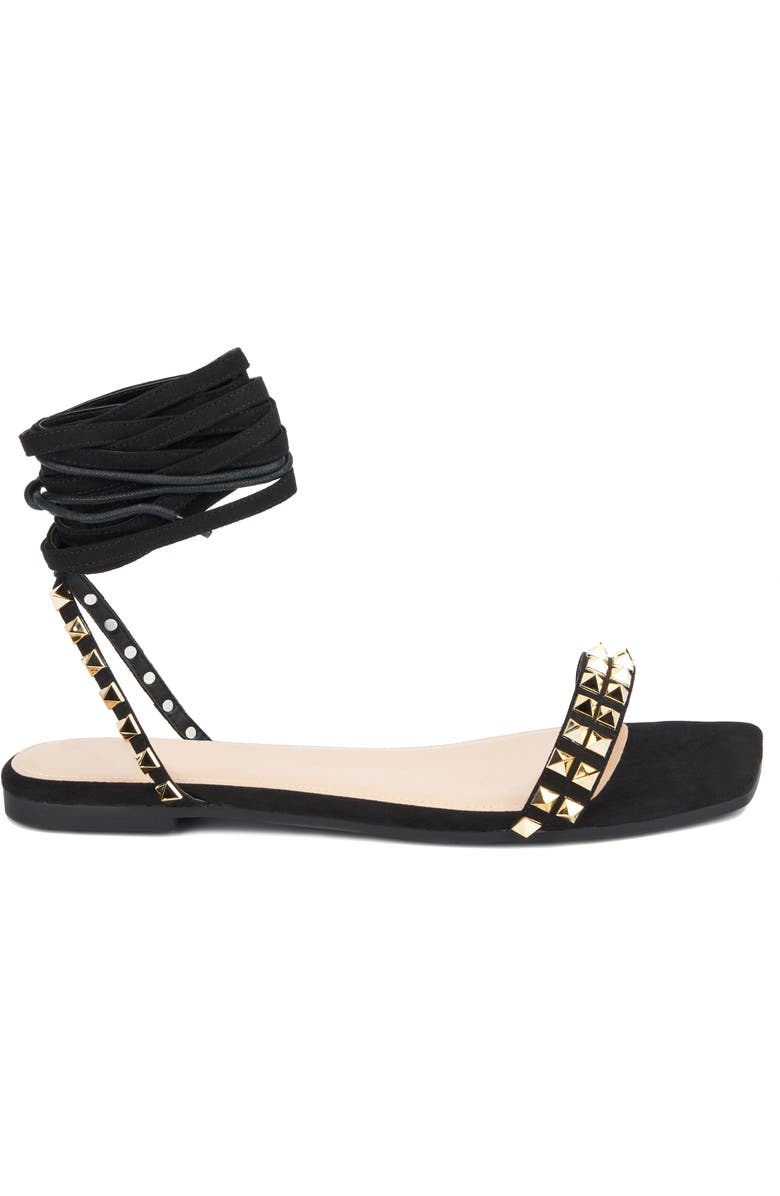 Fashion to Figure Zena Stud Sandal - Wide Width, Alternate, color,