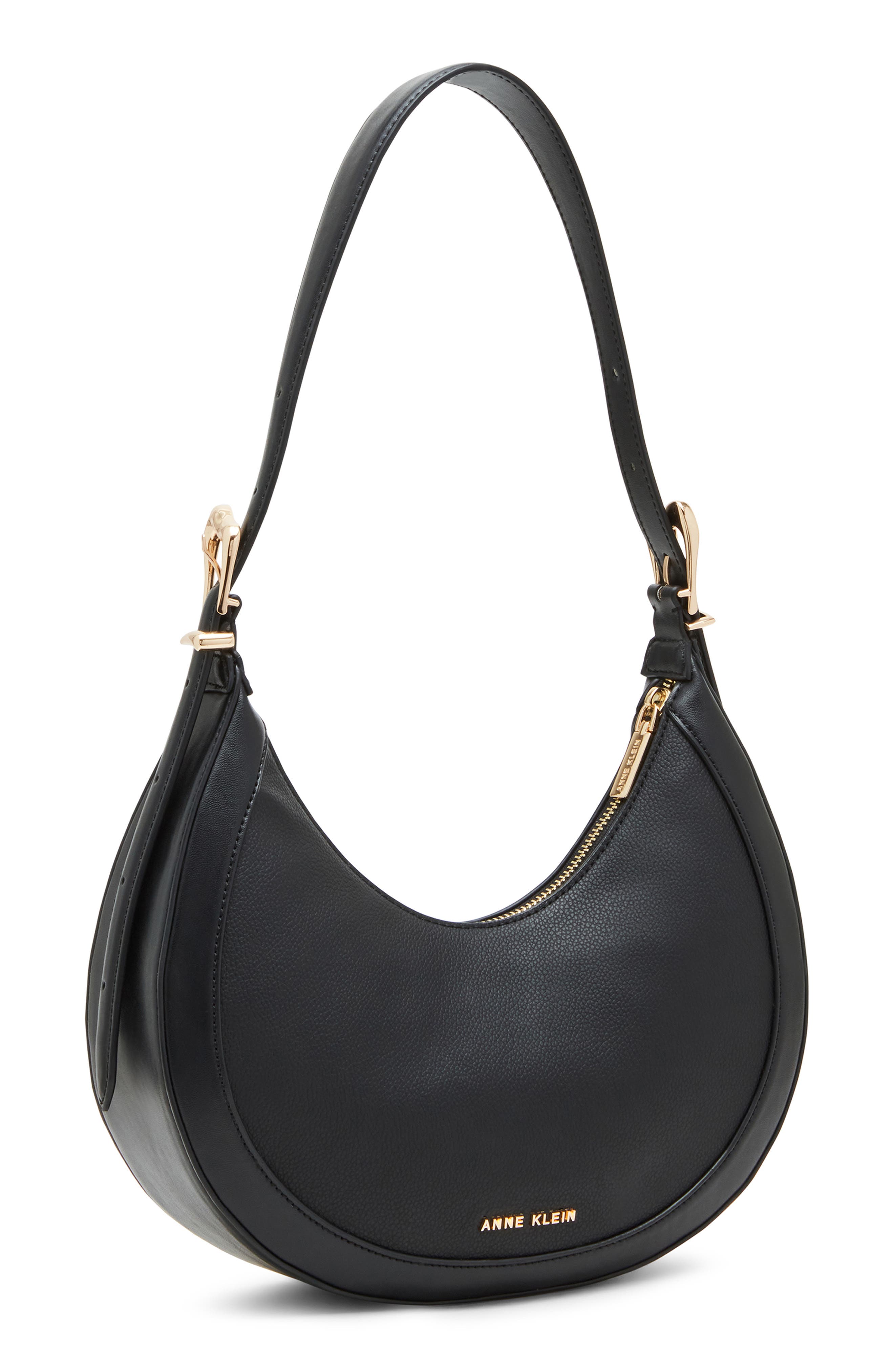 Anne Klein Crescent Shoulder Bag, Alternate, color, 