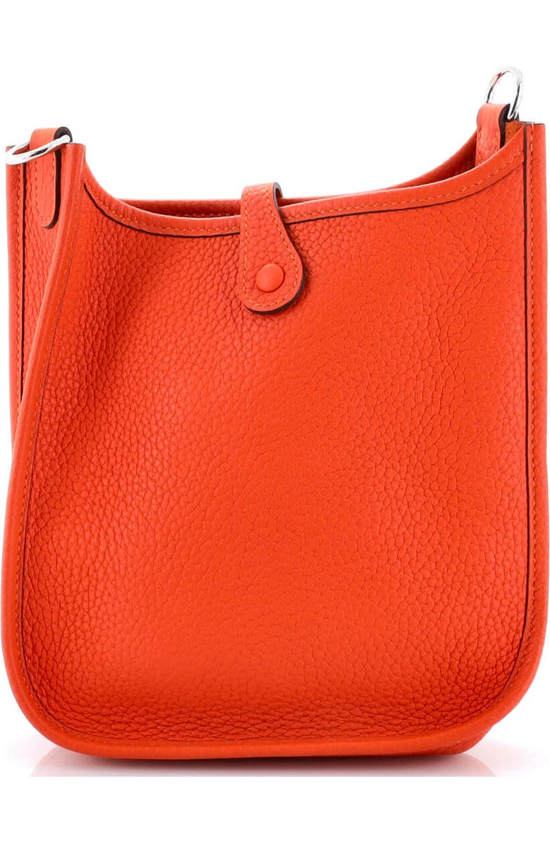Pre-Owned Hermes Evelyne Bag Gen III Clemence TPM, Alternate, color, Feu