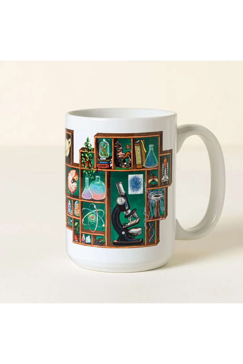 Weird Science Trivia QR Mug, Alternate, color, Multi