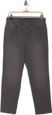 Eileen Fisher High Waist Slim Ankle Jeans