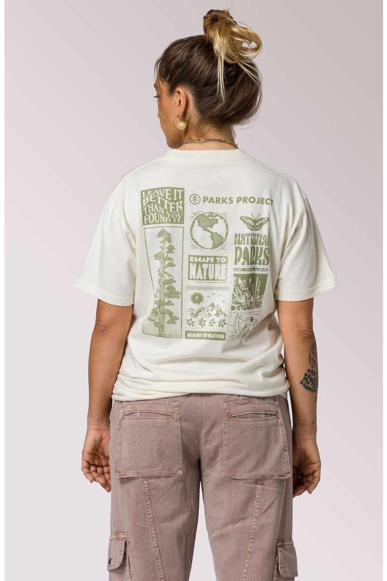 Leave It Better Pocket Tee, Alternate, color, Natural