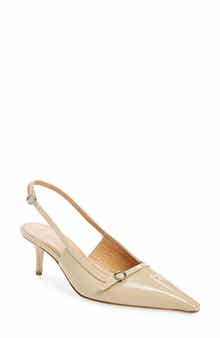 aeyde Saba Pointed Toe Slingback Pump