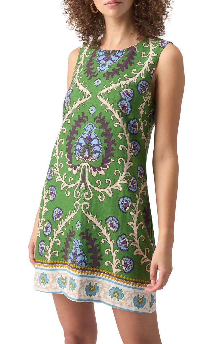Sanctuary Easy Print Sleeveless Shift Minidress, Alternate, color,