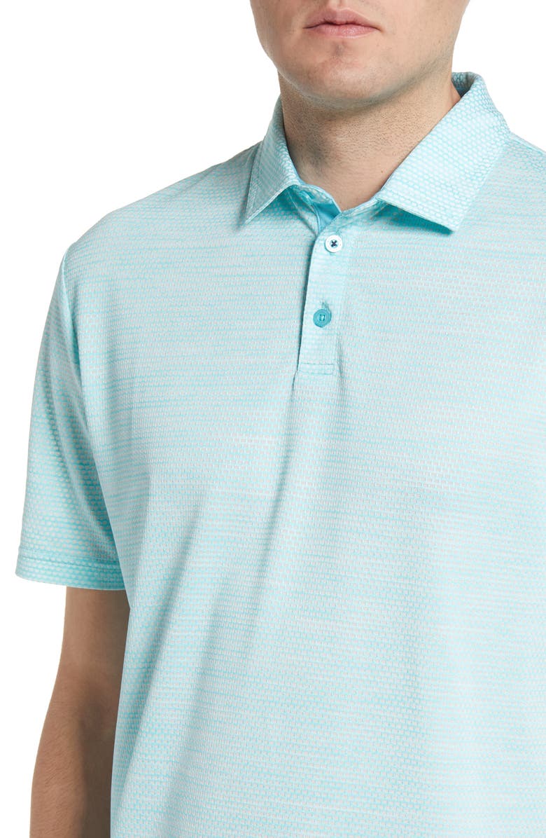 Black Clover Men's Nico Textured Performance Golf Polo, Alternate, color,