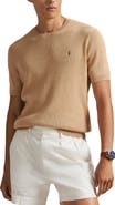 Polo Ralph Lauren Ribbed Cotton Short Sleeve Sweater